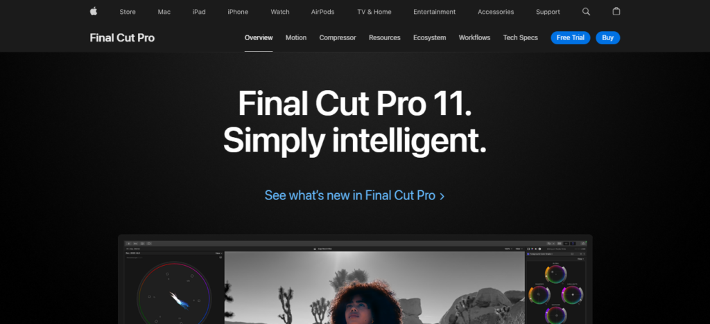 10 Best Watchers Pro Alternatives for Video & Content Creation 8 Final Cut Pro