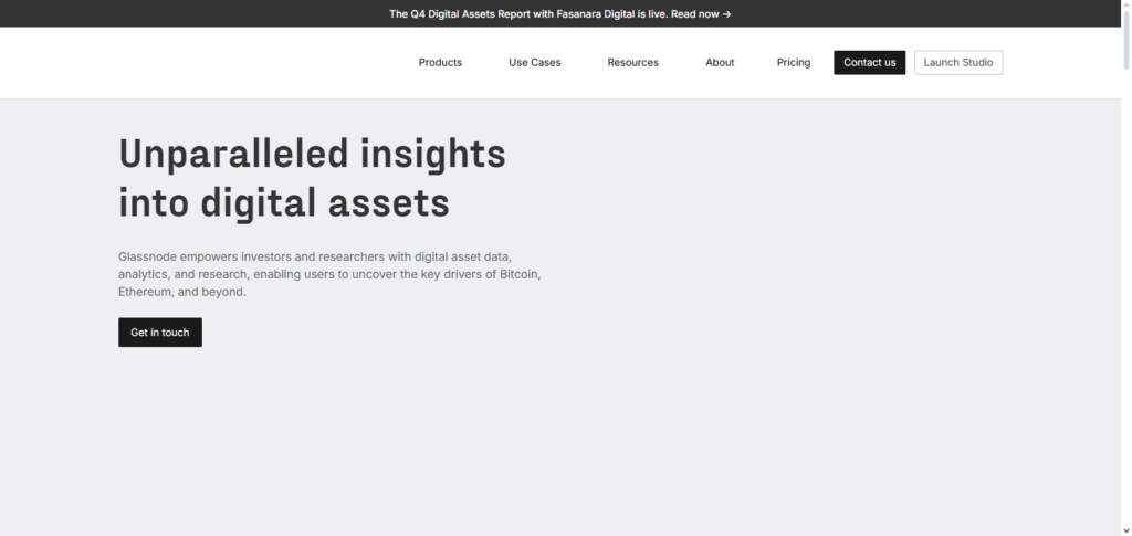 10 Best CoinGlass Alternatives for Derivatives Data 5 Glassnode