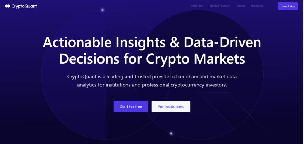 11 Best CoinGlass Alternatives for Derivatives Data 6 CryptoQuant