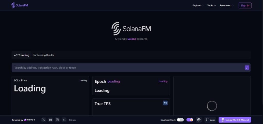 SolanaFM