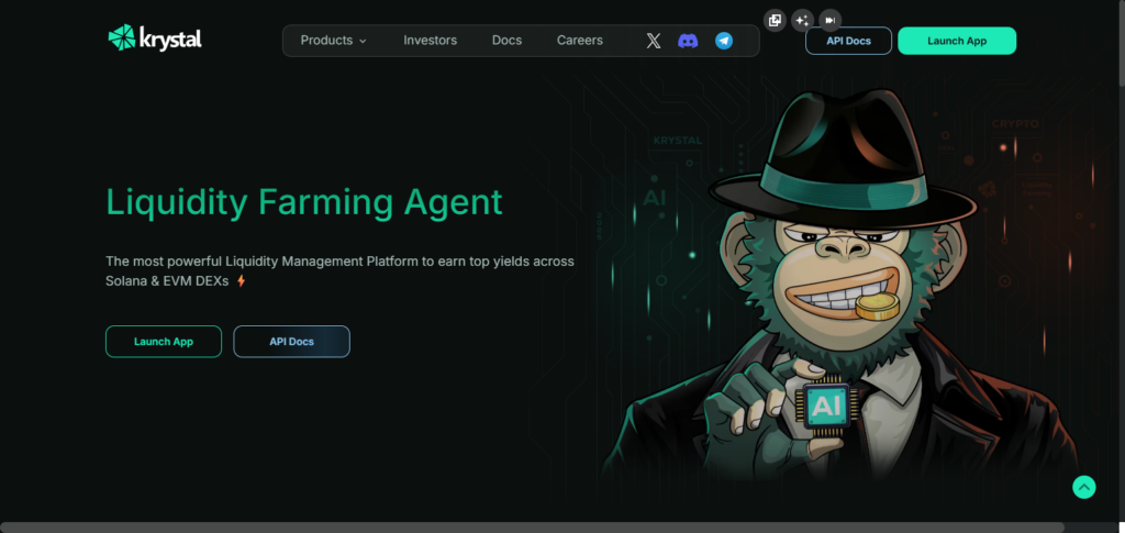 10 Best SonarWatch alternatives for Solana portfolios 10 Krystal DeFi