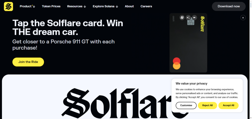 10 Best SonarWatch alternatives for Solana portfolios 9 Solflare Wallet