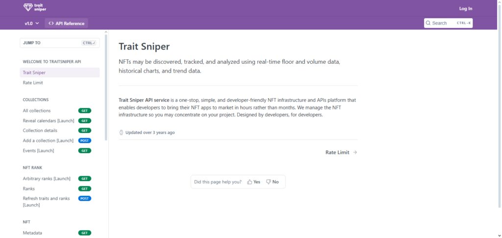Trait Sniper