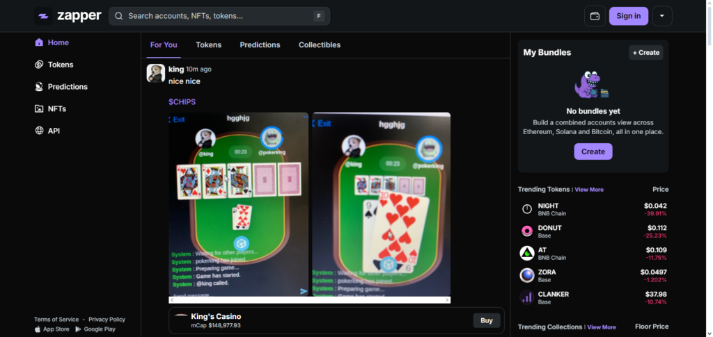10 Best Ninjalerts alternatives for NFT tracking 11 Zapper