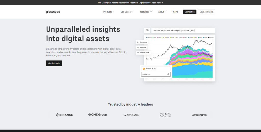 10 Best Tools to Track Real-Time Crypto On-Chain Alerts 2 Glassnode