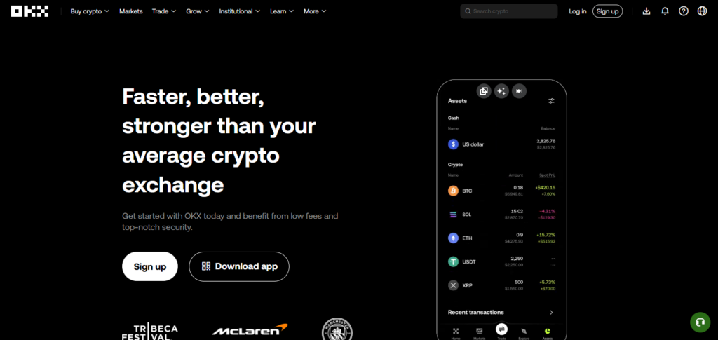 10 Best Apps to Buy Crypto with Instant Bank Verification 7 OKX