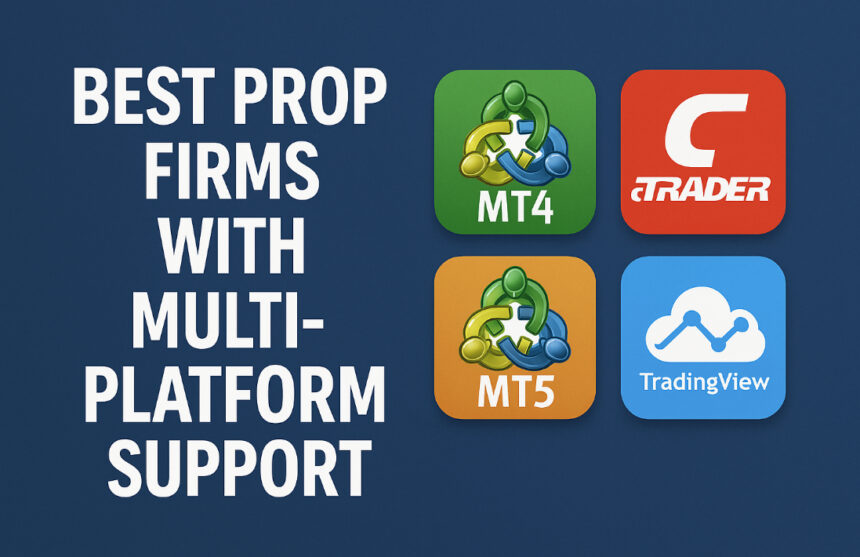 10 Best Prop Firms With Multi-Platform Support (MT4/MT5/cTrader/TradingView)