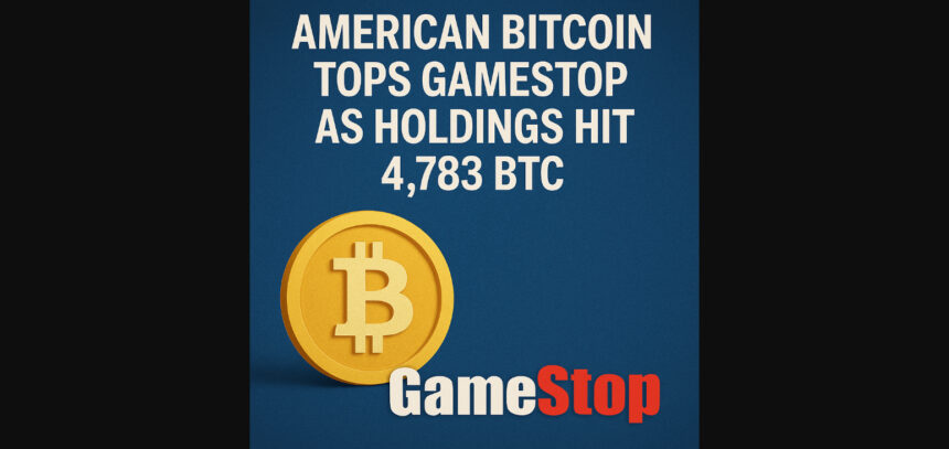 American Bitcoin Tops GameStop as Holdings Hit 4,783 BTC