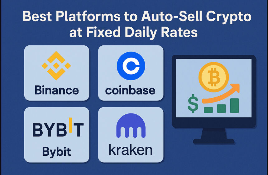10 Best Platforms to Auto-Sell Crypto at Fixed Daily Rates