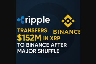 Ripple Transfers $152M in XRP to Binance After Major Shuffle