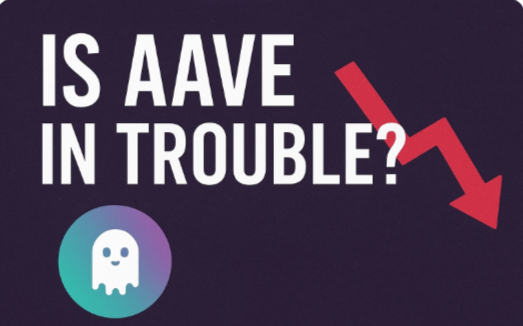 Is Aave in Trouble? Price Crash Warning for DeFi Giant