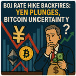 BOJ Rate Hike Backfires: Yen Plunges, Bitcoin Uncertainty