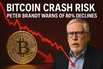 Bitcoin Crash Risk: Peter Brandt Warns of 80% Declines