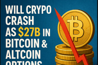 Will Crypto Crash as $27B in Bitcoin & Altcoin Options Expire?