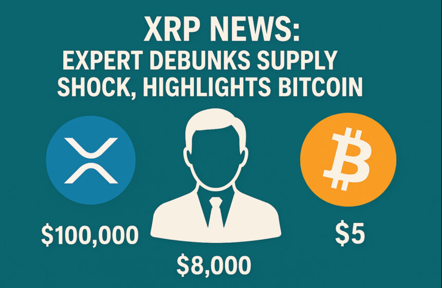 XRP News: Expert Debunks Supply Shock, Highlights Bitcoin