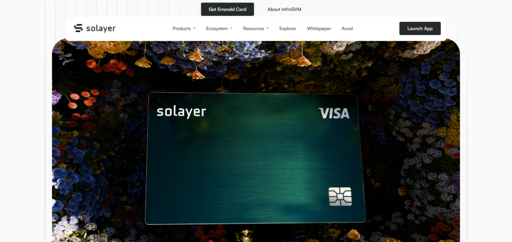 Solayer Emerald Card