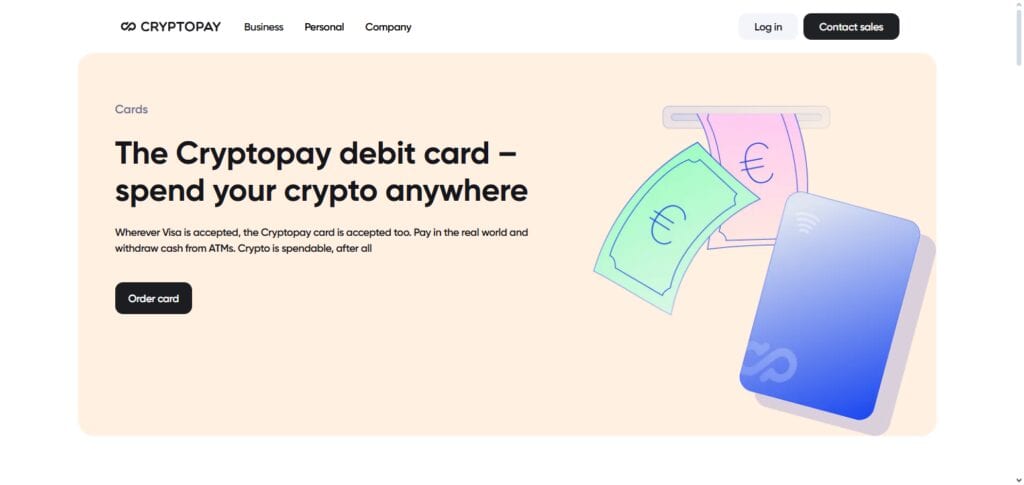 CryptoPay Card