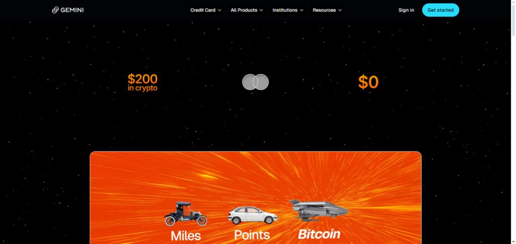 Gemini Credit Card