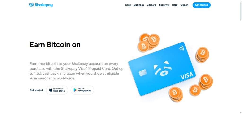 Shakepay Card