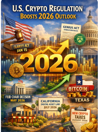 US Crypto Regulation Boosts 2026 Outlook: Key Dates Ahead