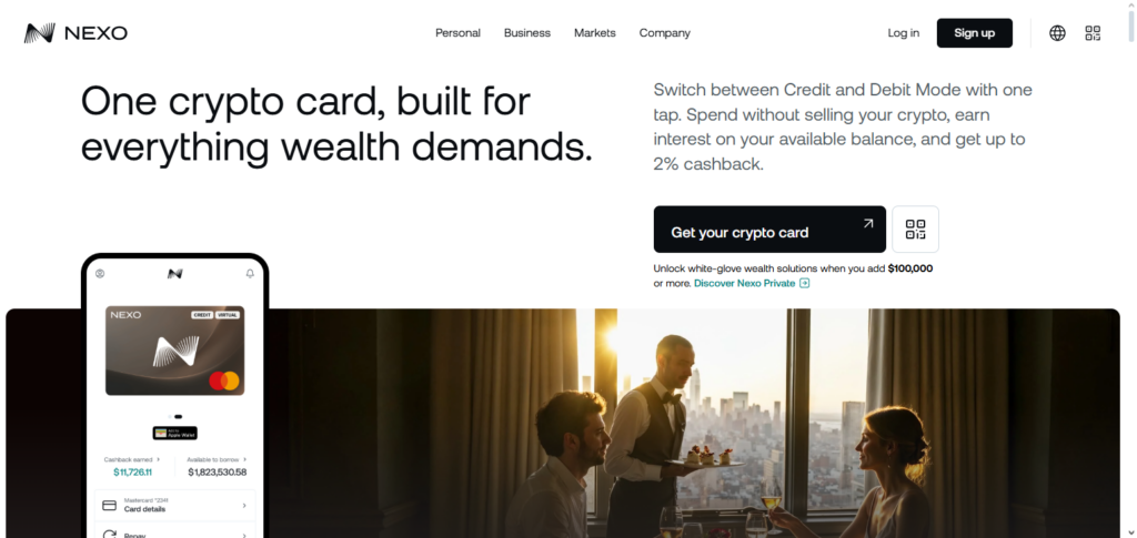 10 Best Revolut Crypto Card Alternatives You Should Try 3 Nexo Card