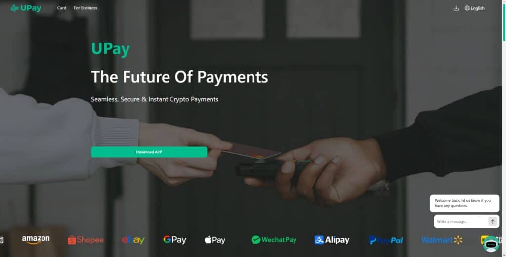 Monolith Card Alternative - UPay Debit Card