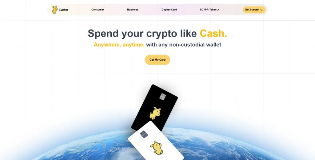 Cypher Card — SpectroCoin Card Alternative