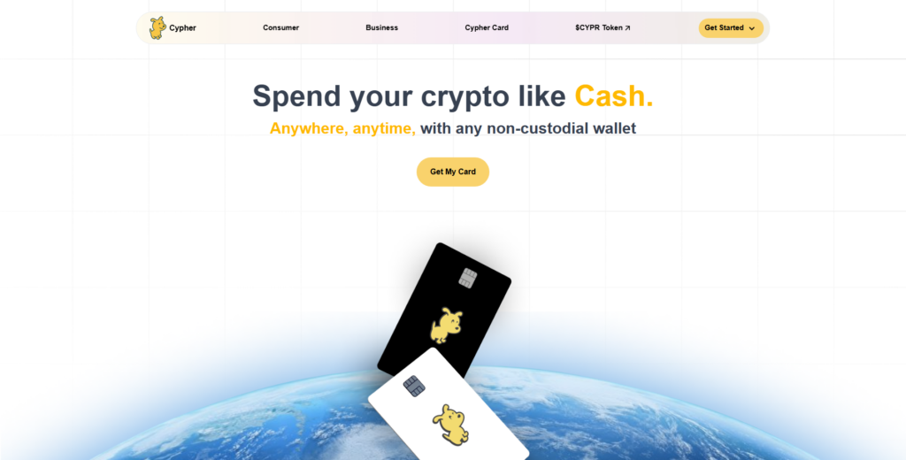 Cypher Card — SpectroCoin Card Alternative