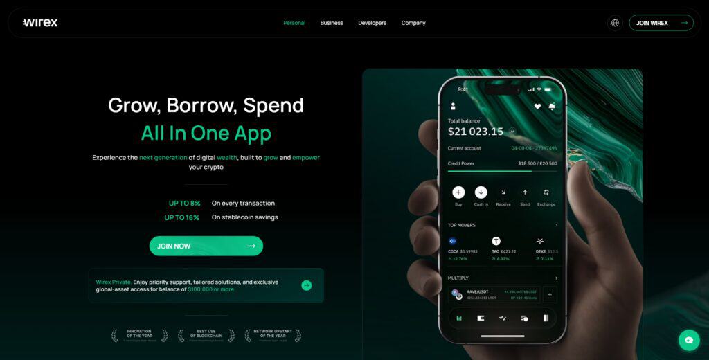 Wirex Card — SpectroCoin Card Alternative