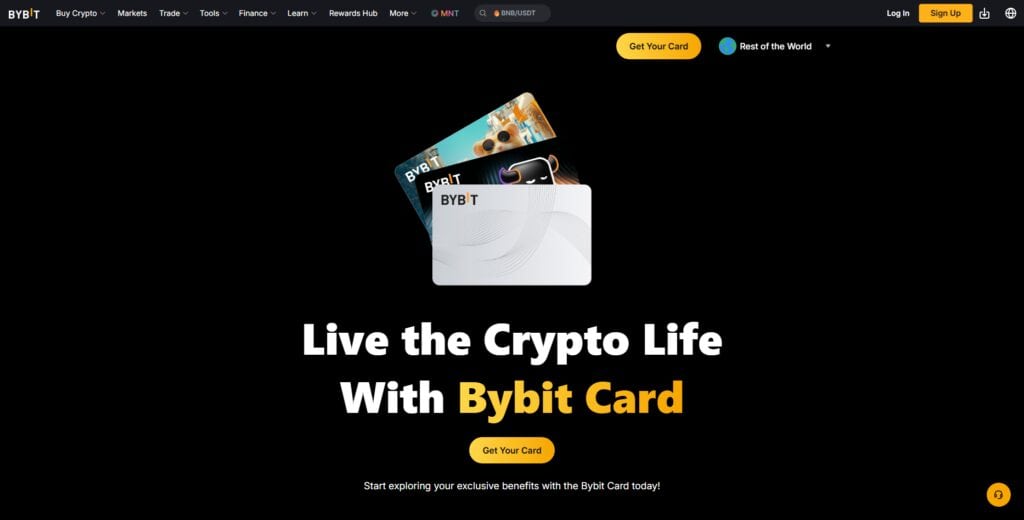 Bybit Card — SpectroCoin Card Alternative