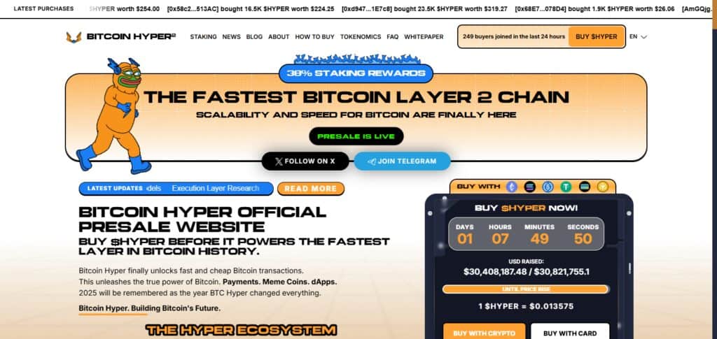 Bitcoin Hyper (HYPER)