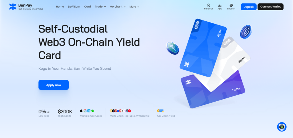 AdvCash Crypto Card Alternatives — BenPay Alpha Card