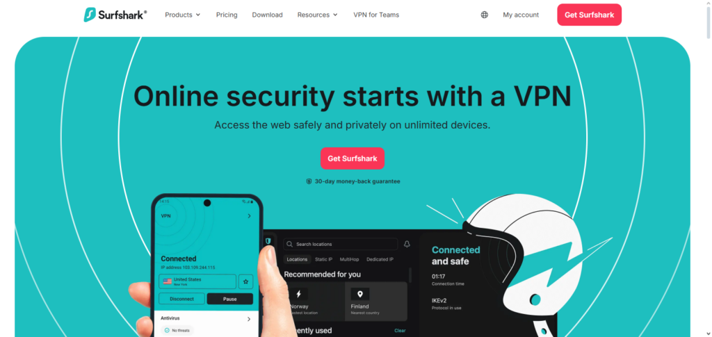 10 Best VPNs for Privacy-Focused Users in 2026 6 Surfshark VPN