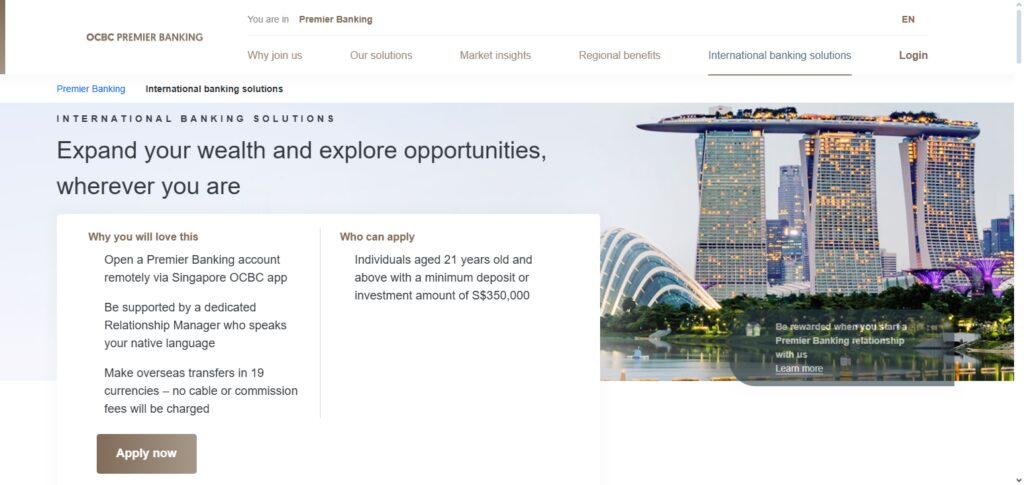 OCBC Offshore Banking
