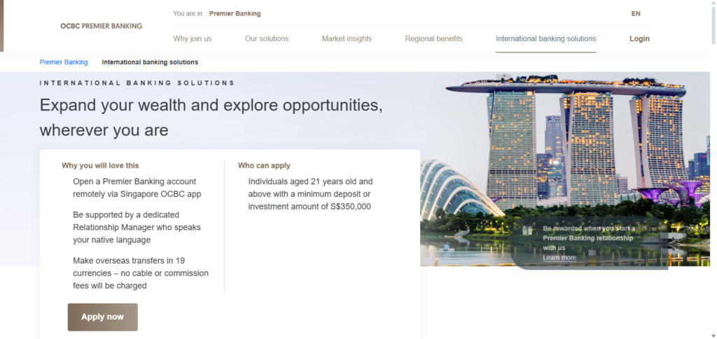 OCBC Offshore Banking