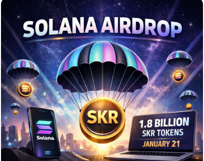 Solana Airdrop: Seeker Confirms 1.8B SKR Token Drop