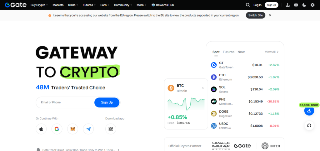 10 Best ApeX Omni Alternatives in 2026 for Smart Trading 8 Gate.io