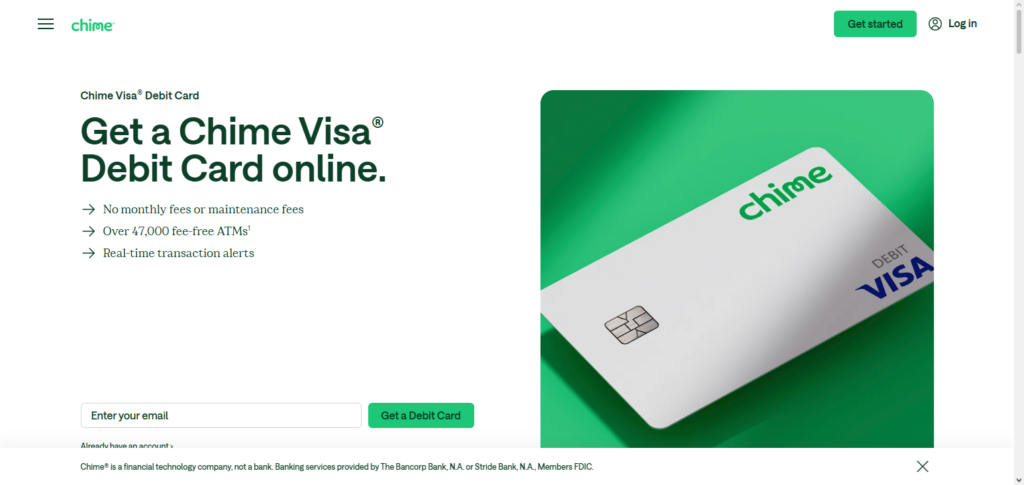 Chime Debit Card