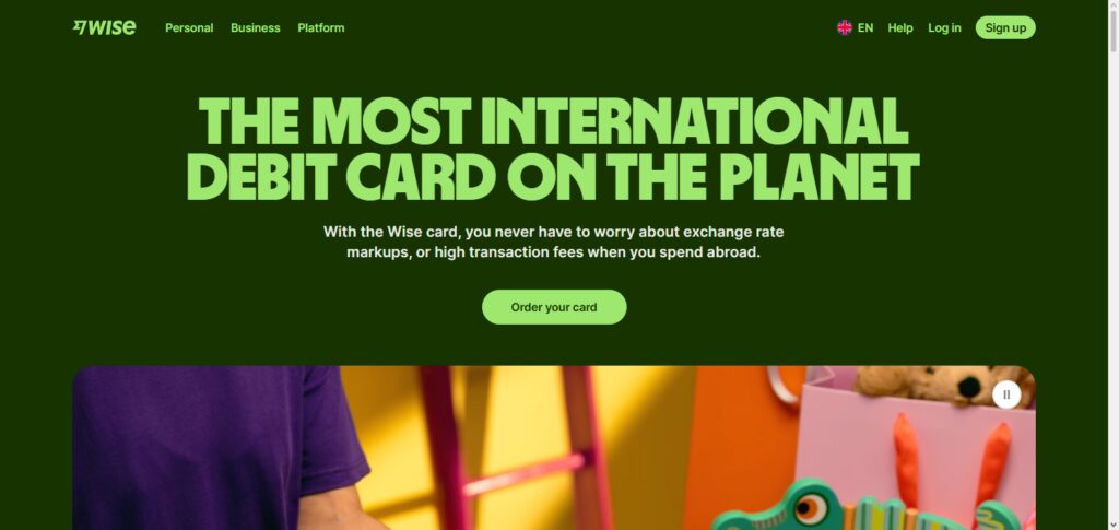 Wise (TransferWise) Debit Card