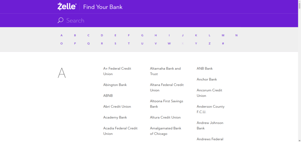  Zelle (via Bank Debit Cards)