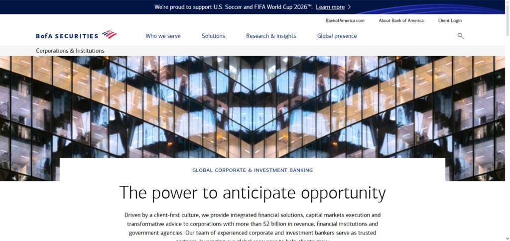 Bank of America Global Banking