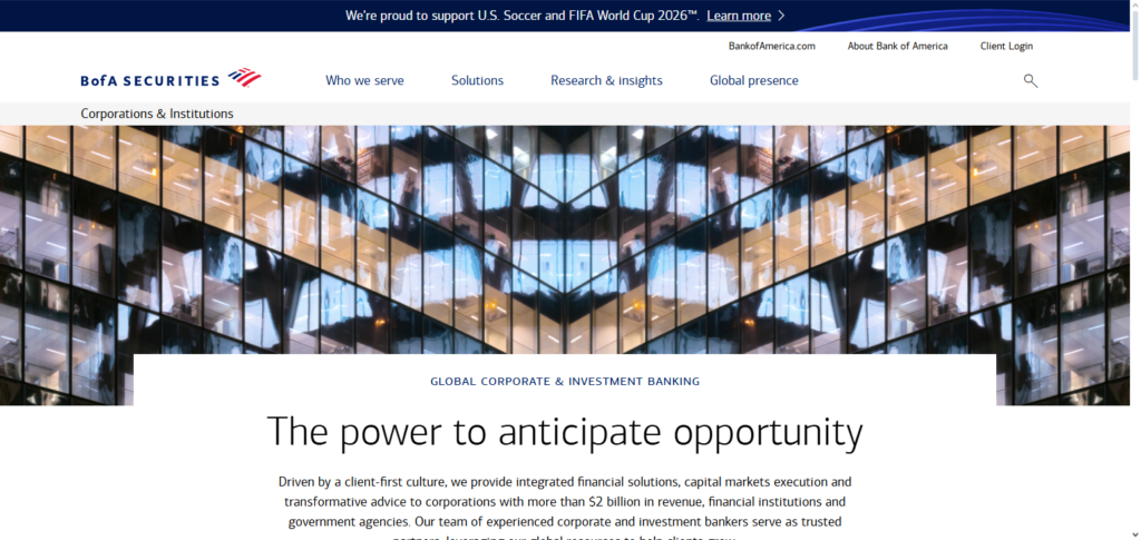 10 Best Business Banking Platforms for Global Companies in 2026 4 Bank of America Global Banking