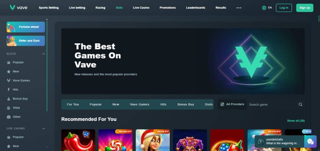 Vave Casino