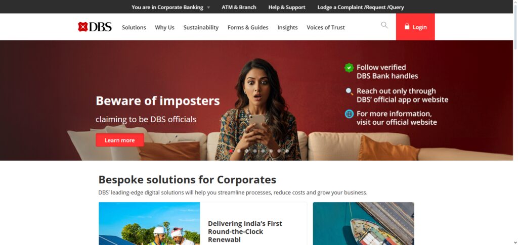 DBS Corporate Banking