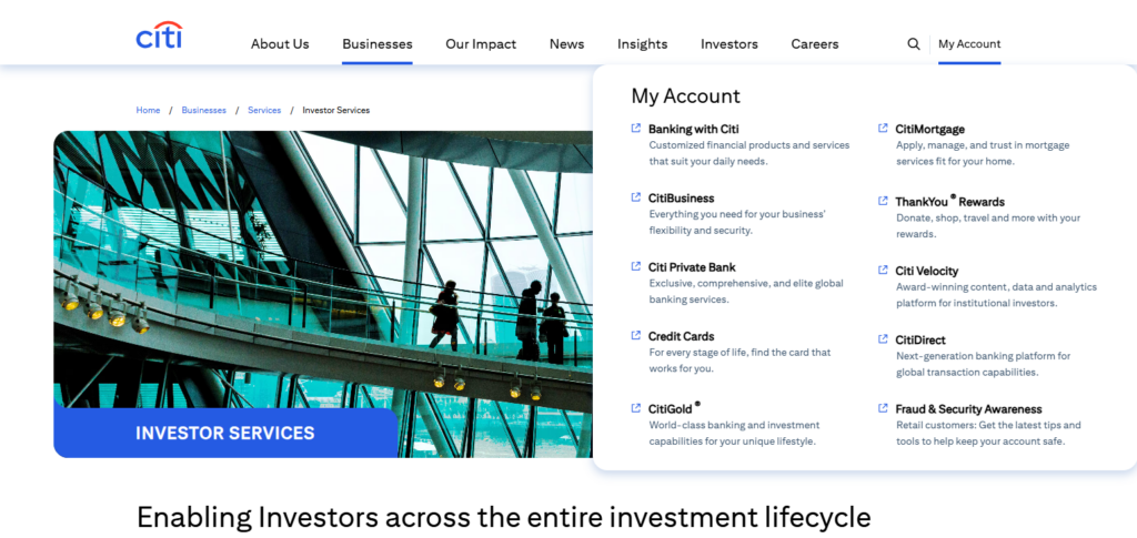 Citi Custody & Securities Services (Traditional & Evolving Digital)