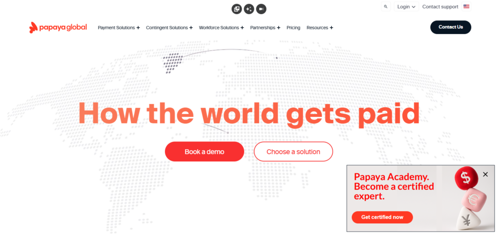 Top 10 "PayFi" Platforms to Pay Employees in Stablecoins 8 Papaya Global