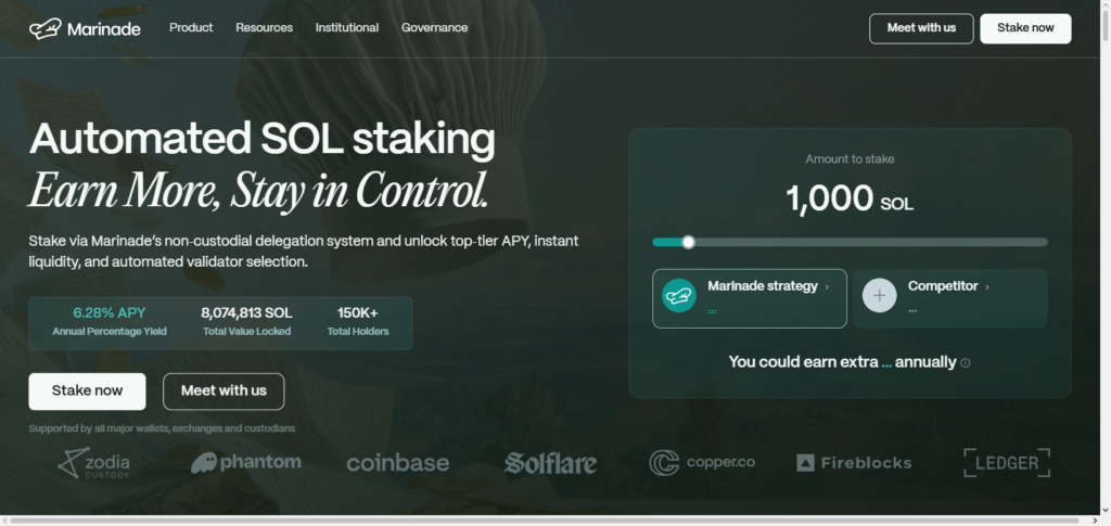 Marinade Finance (mSOL)