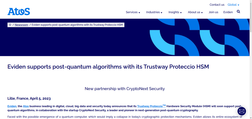 10 Best HSMs for Crypto Startups to Secure Digital Assets 10 Atos Trustway Proteccio