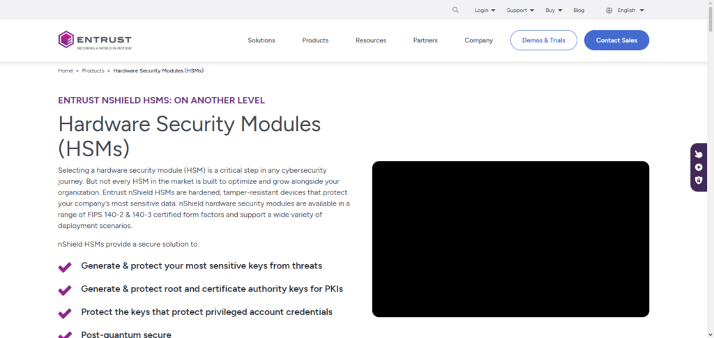 10 Best HSMs for Crypto Startups to Secure Digital Assets 4 ntrust nShield HSM