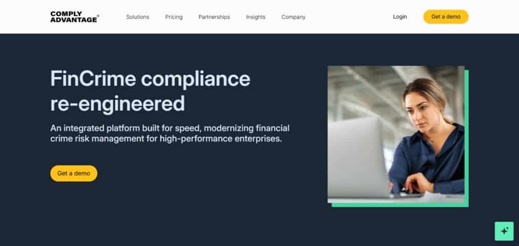 ComplyAdvantage — Best Crypto Compliance Tools for Non-Custodial Wallets